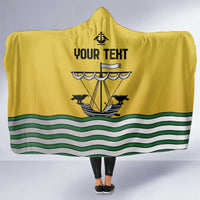 Personalized Lisbon Portugal Hooded Blanket Flag Style - Wonder Print Shop