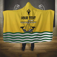 Personalized Lisbon Portugal Hooded Blanket Flag Style - Wonder Print Shop