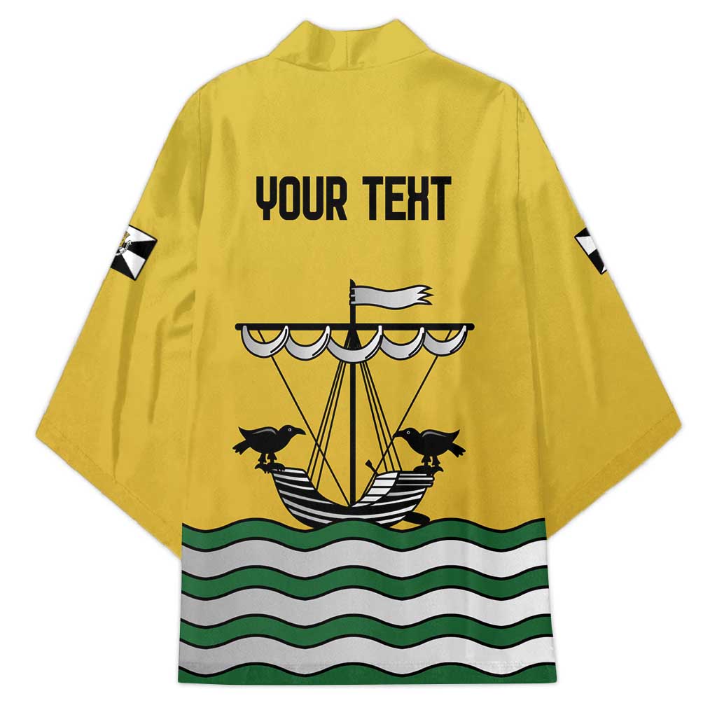 Personalized Lisbon Portugal Kimono Flag Style - Wonder Print Shop