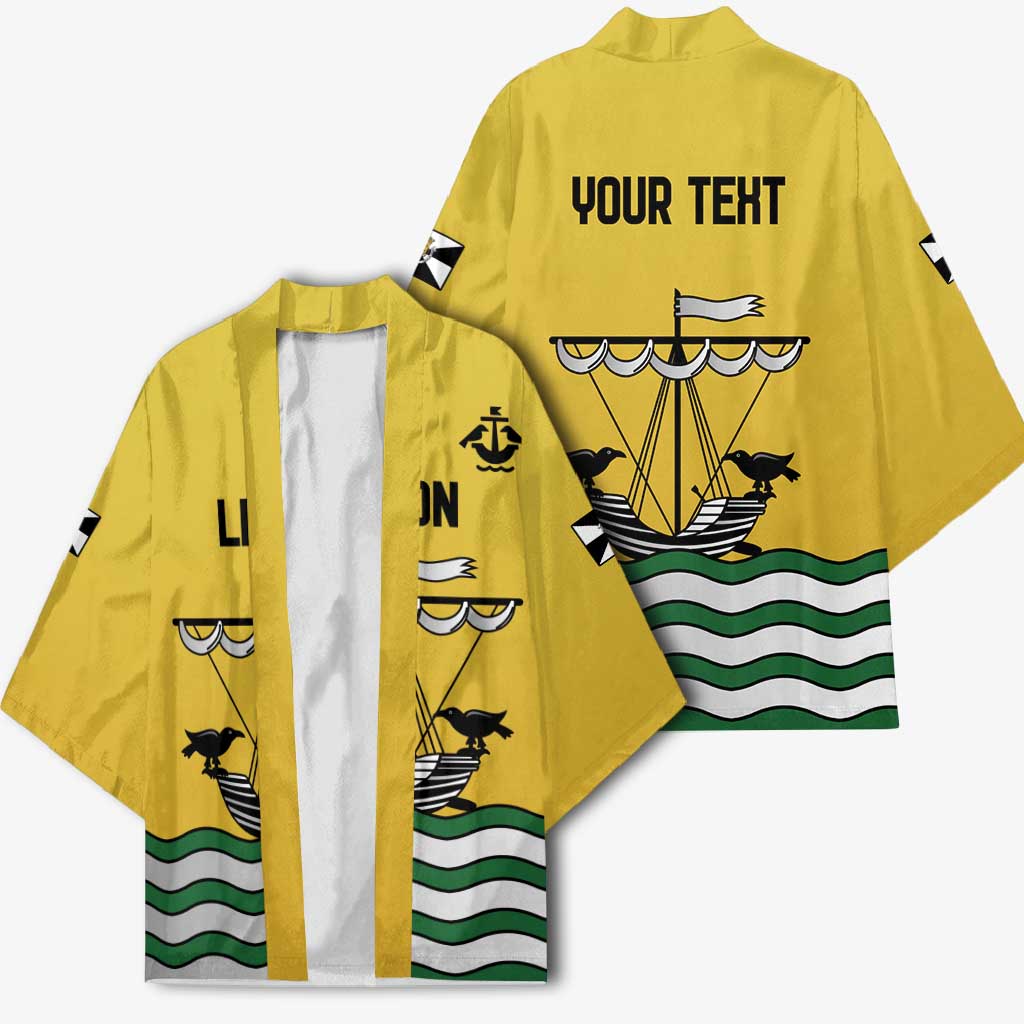 Personalized Lisbon Portugal Kimono Flag Style - Wonder Print Shop