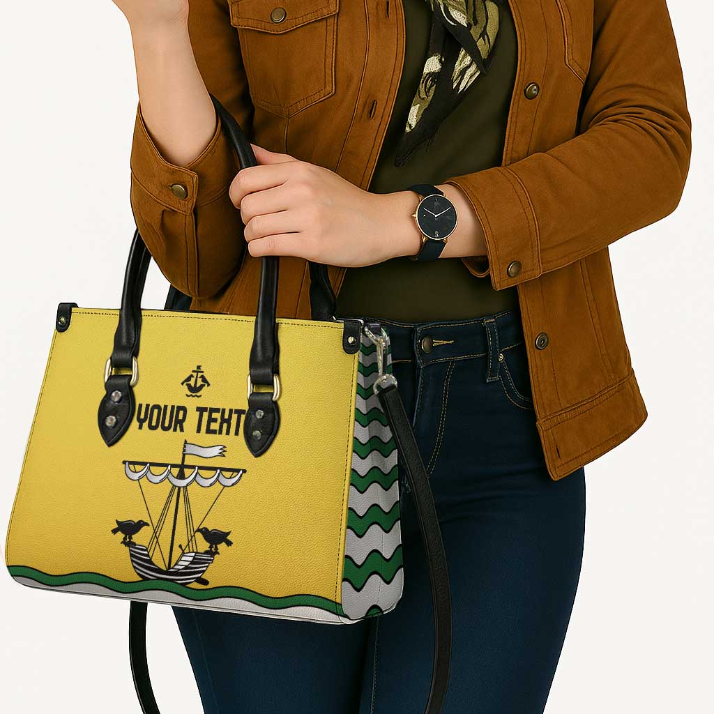 Personalized Lisbon Portugal Leather Bag Flag Style - Wonder Print Shop