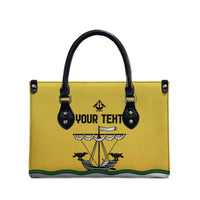 Personalized Lisbon Portugal Leather Bag Flag Style - Wonder Print Shop