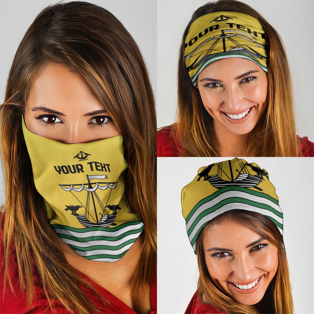 Personalized Lisbon Portugal Neck Gaiter Flag Style - Wonder Print Shop
