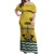 Personalized Lisbon Portugal Off Shoulder Maxi Dress Flag Style - Wonder Print Shop