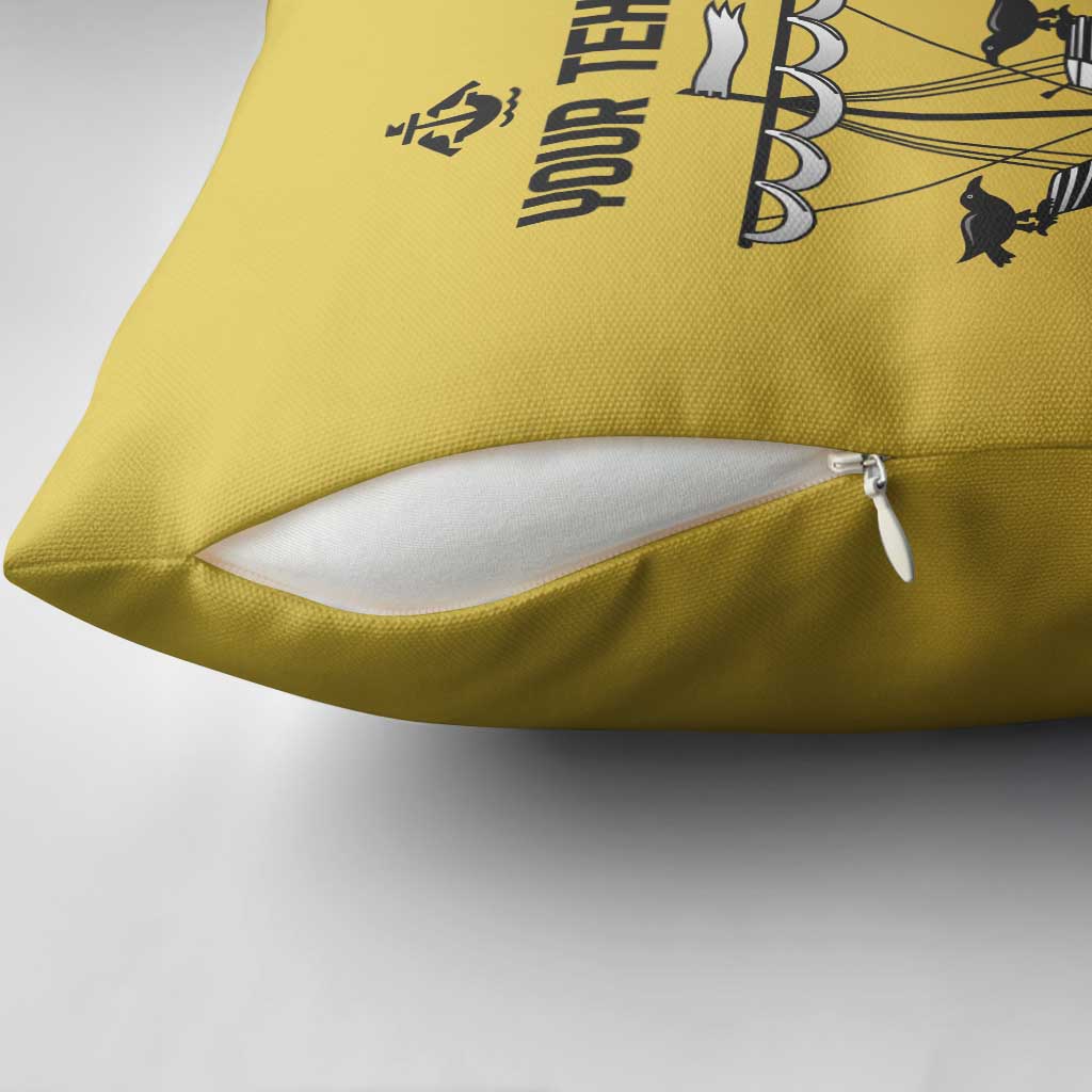 Personalized Lisbon Portugal Pillow Cover Flag Style - Wonder Print Shop