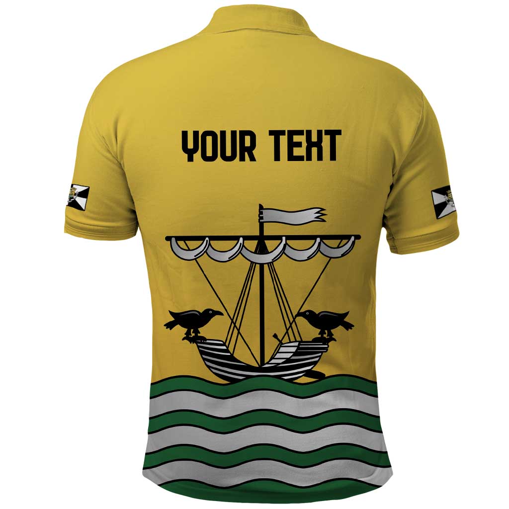 Personalized Lisbon Portugal Polo Shirt Flag Style - Wonder Print Shop