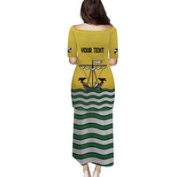 Personalized Lisbon Portugal Puletasi Flag Style - Wonder Print Shop