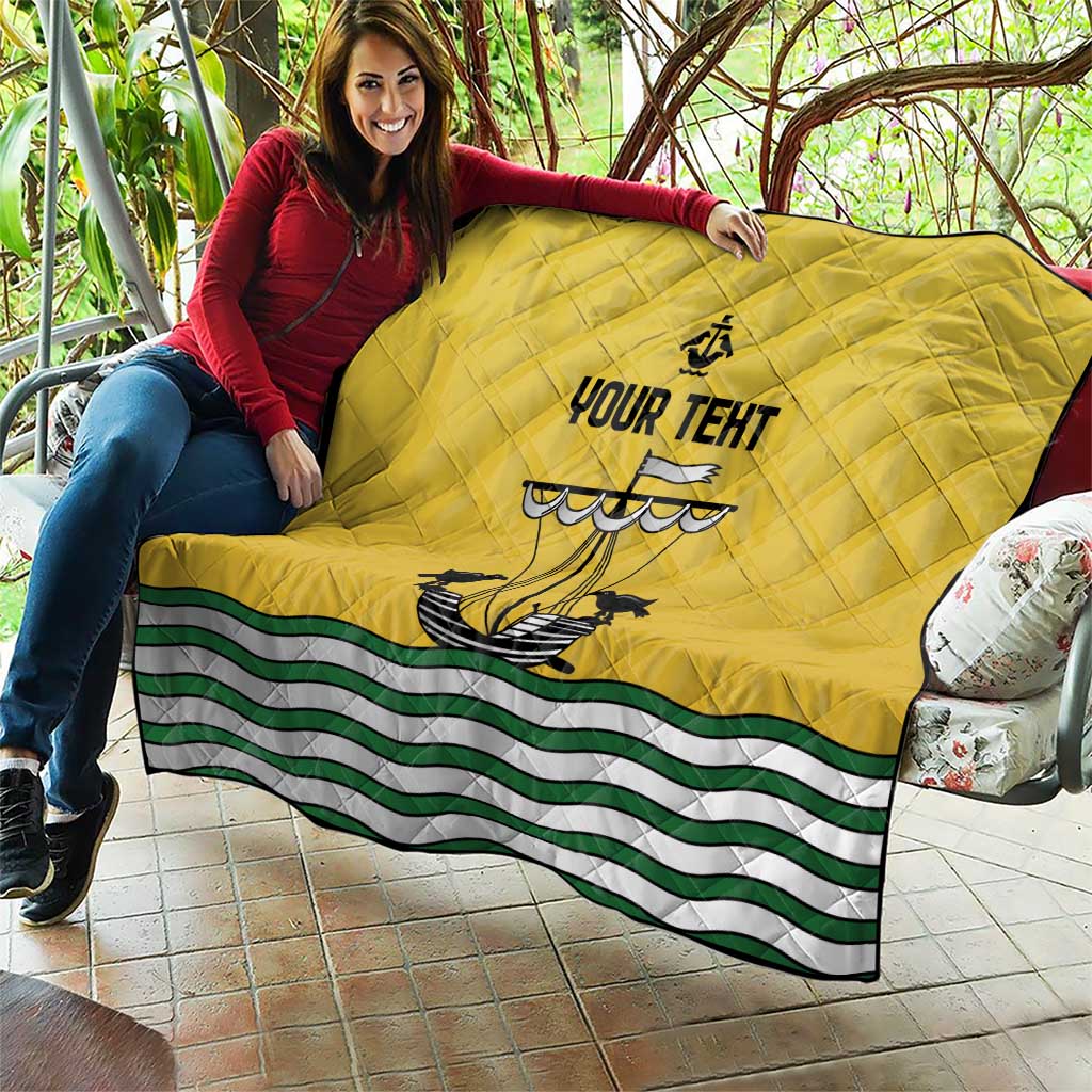 Personalized Lisbon Portugal Quilt Flag Style - Wonder Print Shop