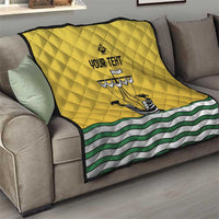 Personalized Lisbon Portugal Quilt Flag Style - Wonder Print Shop