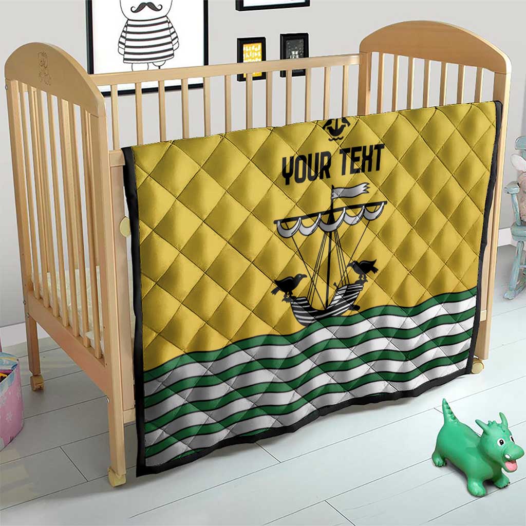 Personalized Lisbon Portugal Quilt Flag Style - Wonder Print Shop