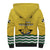 Personalized Lisbon Portugal Sherpa Hoodie Flag Style - Wonder Print Shop