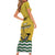 Personalized Lisbon Portugal Short Sleeve Bodycon Dress Flag Style - Wonder Print Shop