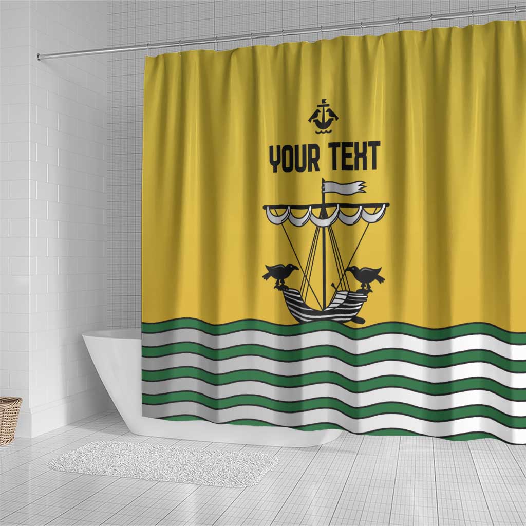 Personalized Lisbon Portugal Shower Curtain Flag Style - Wonder Print Shop