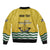 Personalized Lisbon Portugal Sleeve Zip Bomber Jacket Flag Style - Wonder Print Shop