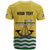 Personalized Lisbon Portugal T Shirt Flag Style - Wonder Print Shop