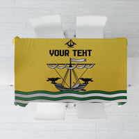 Personalized Lisbon Portugal Tablecloth Flag Style - Wonder Print Shop