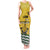 Personalized Lisbon Portugal Tank Maxi Dress Flag Style - Wonder Print Shop