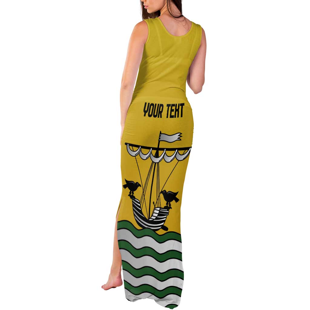 Personalized Lisbon Portugal Tank Maxi Dress Flag Style - Wonder Print Shop