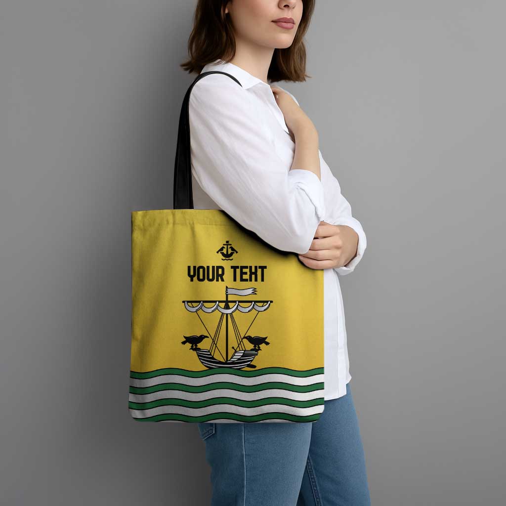 Personalized Lisbon Portugal Tote Bag Flag Style - Wonder Print Shop