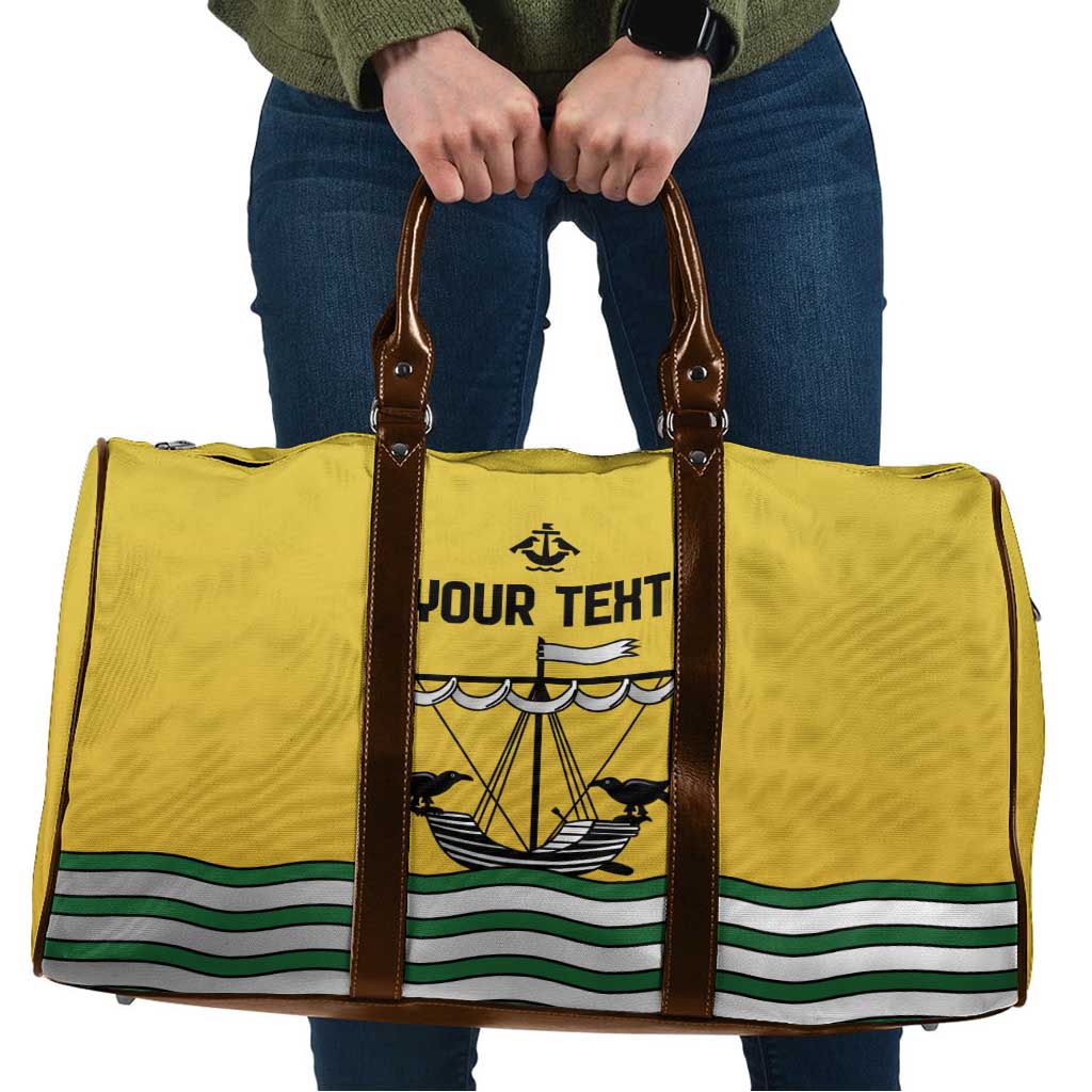 Personalized Lisbon Portugal Travel Bag Flag Style - Wonder Print Shop