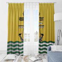 Personalized Lisbon Portugal Window Curtain Flag Style - Wonder Print Shop