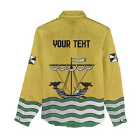 Personalized Lisbon Portugal Women Casual Shirt Flag Style - Wonder Print Shop