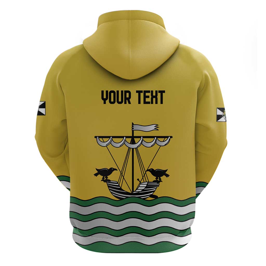 Personalized Lisbon Portugal Zip Hoodie Flag Style - Wonder Print Shop