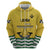 Personalized Lisbon Portugal Zip Hoodie Flag Style - Wonder Print Shop
