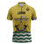 Personalized Lisbon Portugal Zipper Polo Shirt Flag Style - Wonder Print Shop