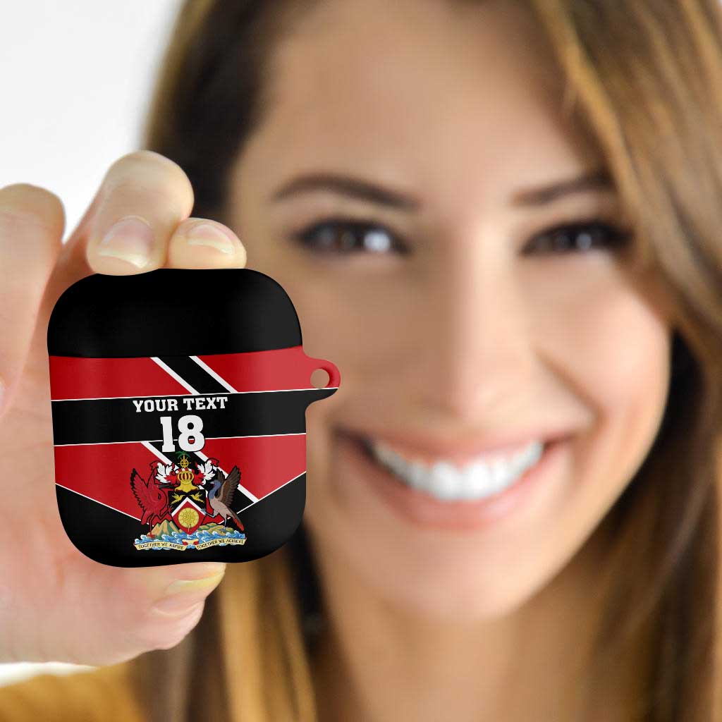 Custom Trinidad and Tobago AirPods Case Together We Aspire Together We Achieve - Wonder Print Shop