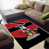 Custom Trinidad and Tobago Area Rug Together We Aspire Together We Achieve - Wonder Print Shop