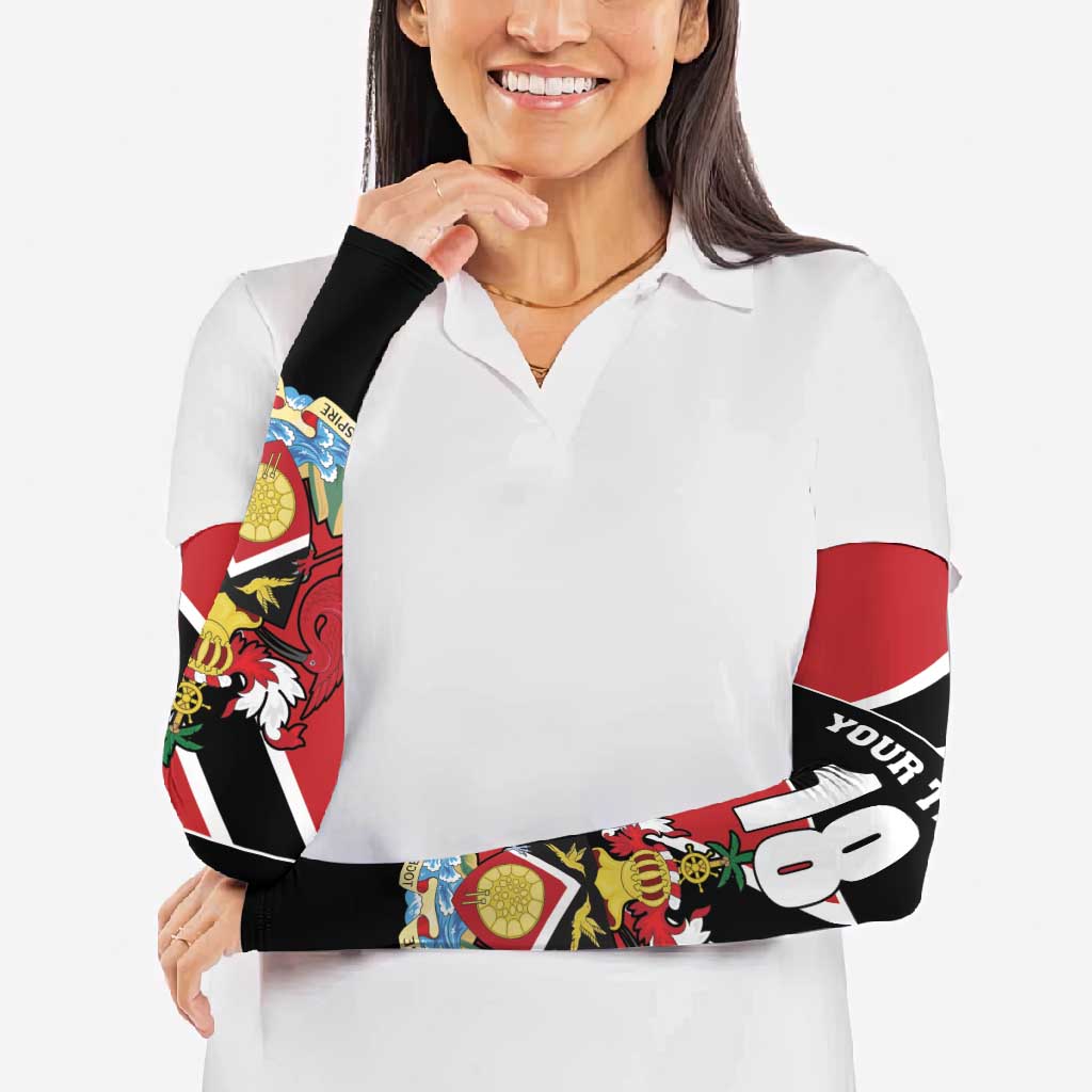 Custom Trinidad and Tobago Arm Sleeves Together We Aspire Together We Achieve - Wonder Print Shop