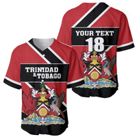 Custom Trinidad and Tobago Baseball Jersey Together We Aspire Together We Achieve - Wonder Print Shop