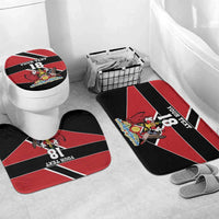 Custom Trinidad and Tobago Bathroom Set Together We Aspire Together We Achieve - Wonder Print Shop