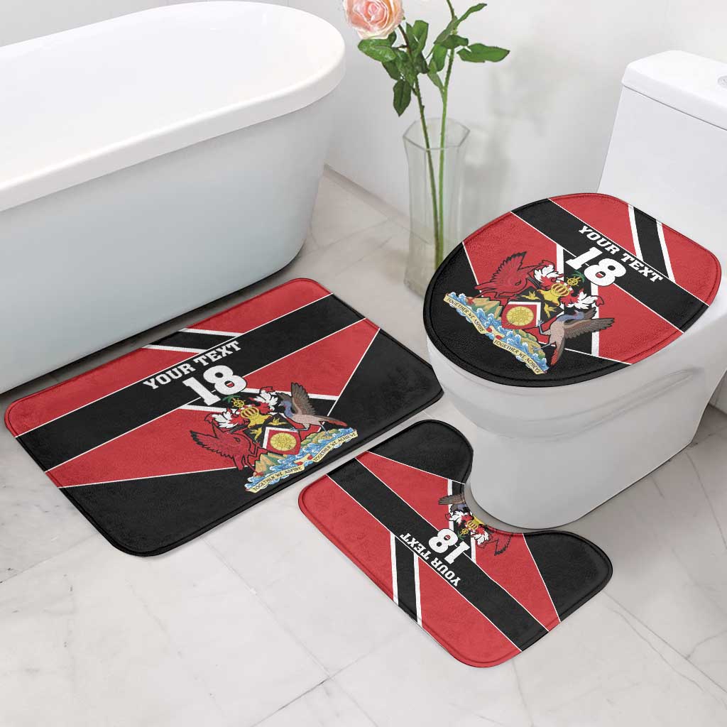 Custom Trinidad and Tobago Bathroom Set Together We Aspire Together We Achieve - Wonder Print Shop