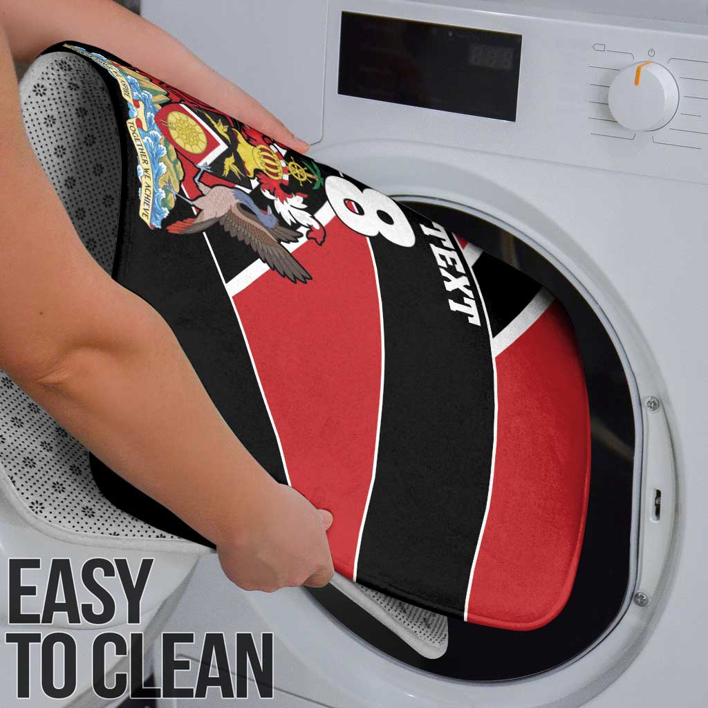 Custom Trinidad and Tobago Bathroom Set Together We Aspire Together We Achieve - Wonder Print Shop