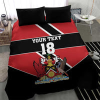 Custom Trinidad and Tobago Bedding Set Together We Aspire Together We Achieve - Wonder Print Shop