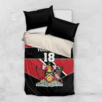 Custom Trinidad and Tobago Bedding Set Together We Aspire Together We Achieve - Wonder Print Shop