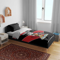 Custom Trinidad and Tobago Bedding Set Together We Aspire Together We Achieve - Wonder Print Shop