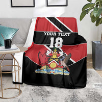Custom Trinidad and Tobago Blanket Together We Aspire Together We Achieve - Wonder Print Shop