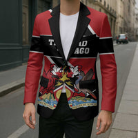 Custom Trinidad and Tobago Blazer Together We Aspire Together We Achieve - Wonder Print Shop