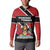 Custom Trinidad and Tobago Button Sweatshirt Together We Aspire Together We Achieve - Wonder Print Shop