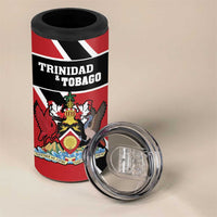 Custom Trinidad and Tobago 4 in 1 Can Cooler Tumbler Together We Aspire Together We Achieve - Wonder Print Shop