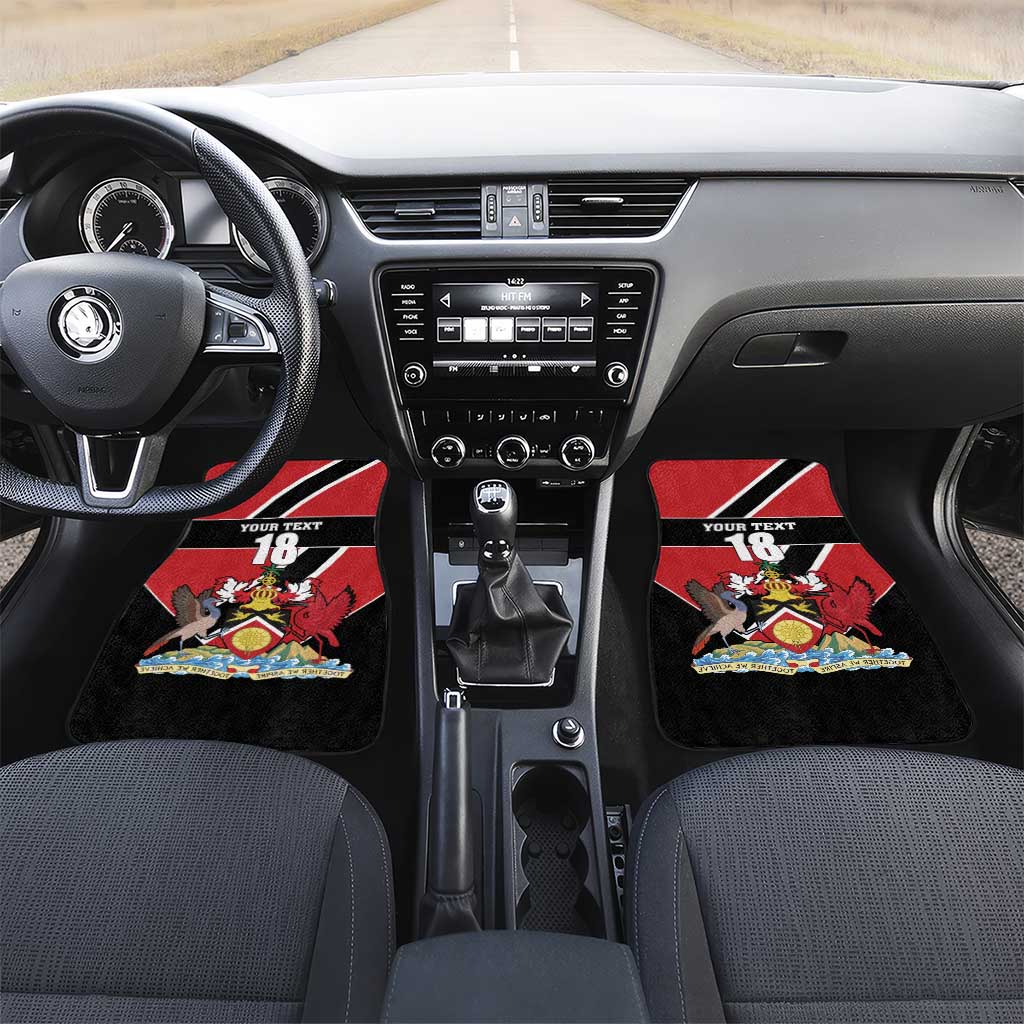 Custom Trinidad and Tobago Car Mats Together We Aspire Together We Achieve - Wonder Print Shop