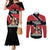 Custom Trinidad and Tobago Couples Matching Mermaid Dress and Long Sleeve Button Shirt Together We Aspire Together We Achieve - Wonder Print Shop