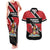 Custom Trinidad and Tobago Couples Matching Tank Maxi Dress and Hawaiian Shirt Together We Aspire Together We Achieve - Wonder Print Shop