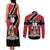 Custom Trinidad and Tobago Couples Matching Tank Maxi Dress and Long Sleeve Button Shirt Together We Aspire Together We Achieve - Wonder Print Shop