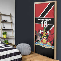 Custom Trinidad and Tobago Door Cover Together We Aspire Together We Achieve - Wonder Print Shop