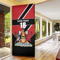Custom Trinidad and Tobago Door Cover Together We Aspire Together We Achieve - Wonder Print Shop
