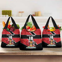 Custom Trinidad and Tobago Grocery Bag Together We Aspire Together We Achieve - Wonder Print Shop